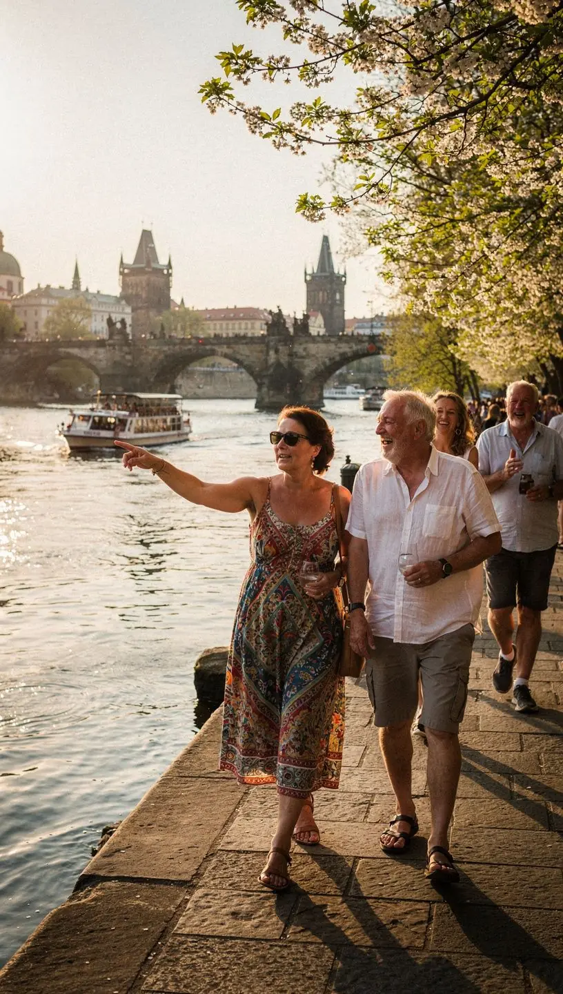 Outdoor activities for mature adults in Czech cities